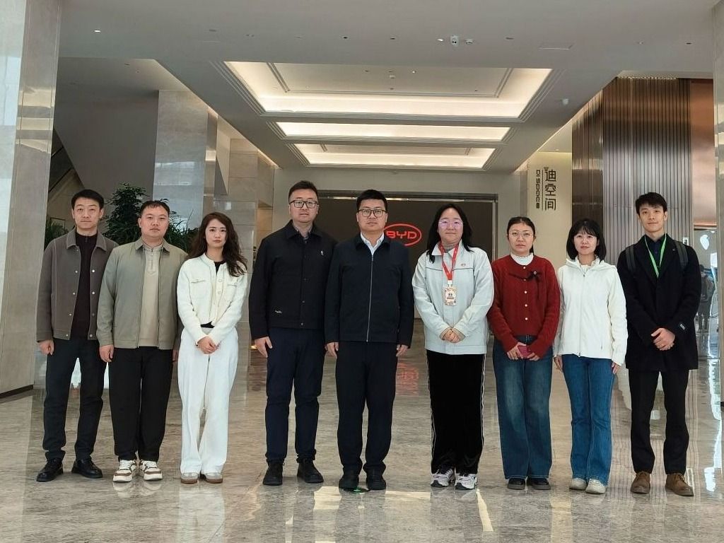 兰州信息科技学院赴比亚迪总部考察交流  共绘产教融合新蓝图